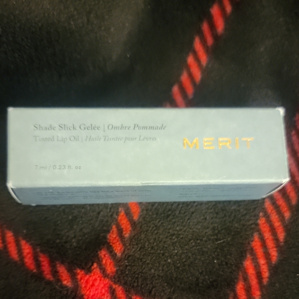 Merit Tinted Lip Oil - Shade Jete' BNIB
